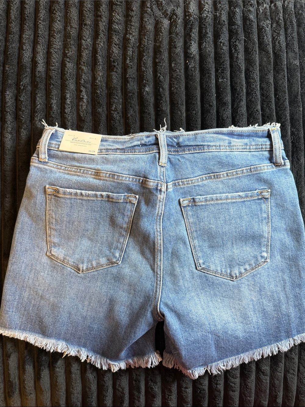 KanCan Light Blue Denim Cutoff Shorts